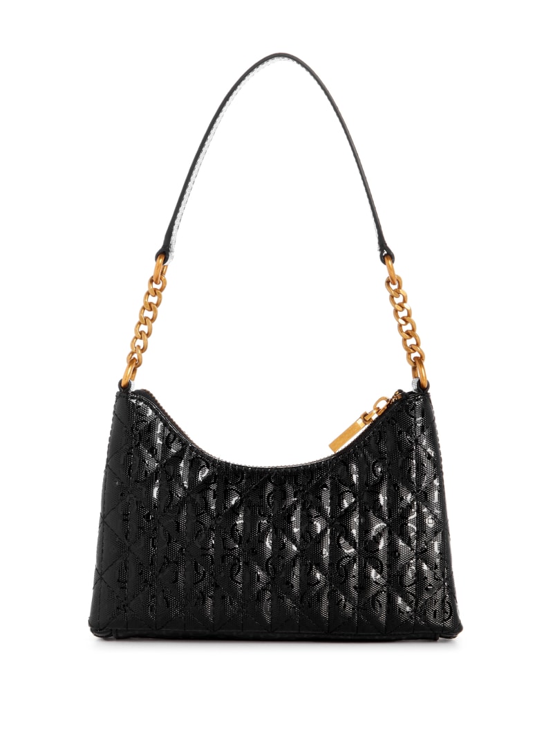 Guess Aveta Mini Top Shoulder Bag - Black Guess Aveta Mini Top Shoulder Bag - Black