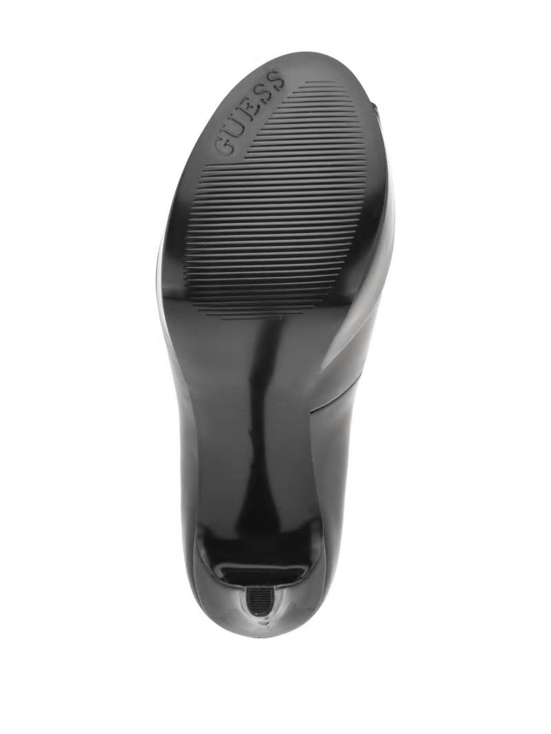 Guess Cacei Peep-Toe Stiletto Heels - Black 001 Guess Cacei Peep-Toe Stiletto Heels - Black 001