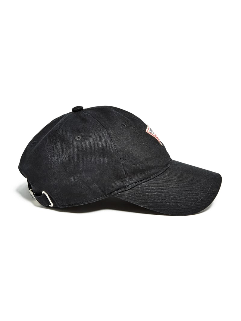 Guess Logo Baseball Hat - Black Guess Logo Baseball Hat - Black