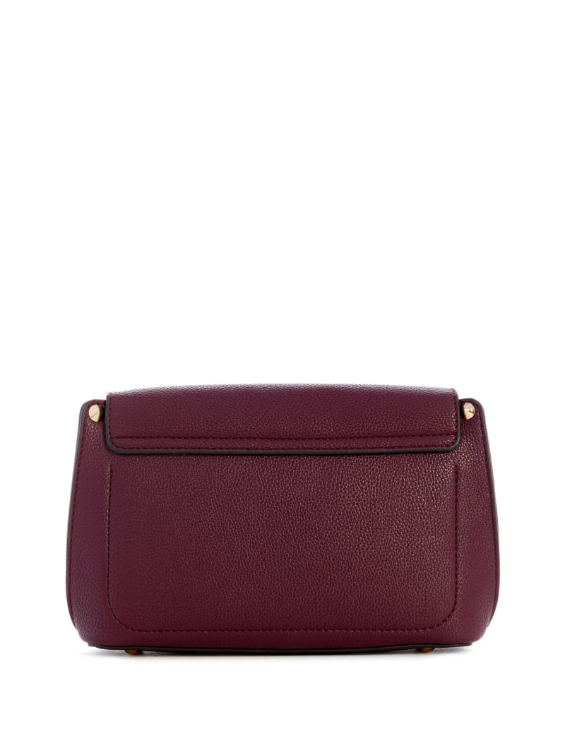 Guess Meridian Fold-Over Shoulder Bag - Antique Medium Wash Guess Meridian Fold-Over Shoulder Bag - Antique Medium Wash