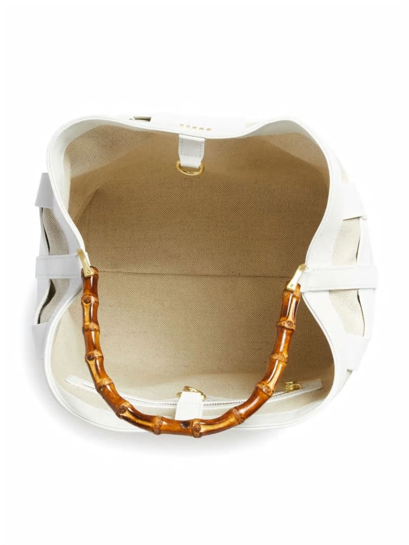 Guess Aida Woven Leather Hobo Bag - White Multi Guess Aida Woven Leather Hobo Bag - White Multi