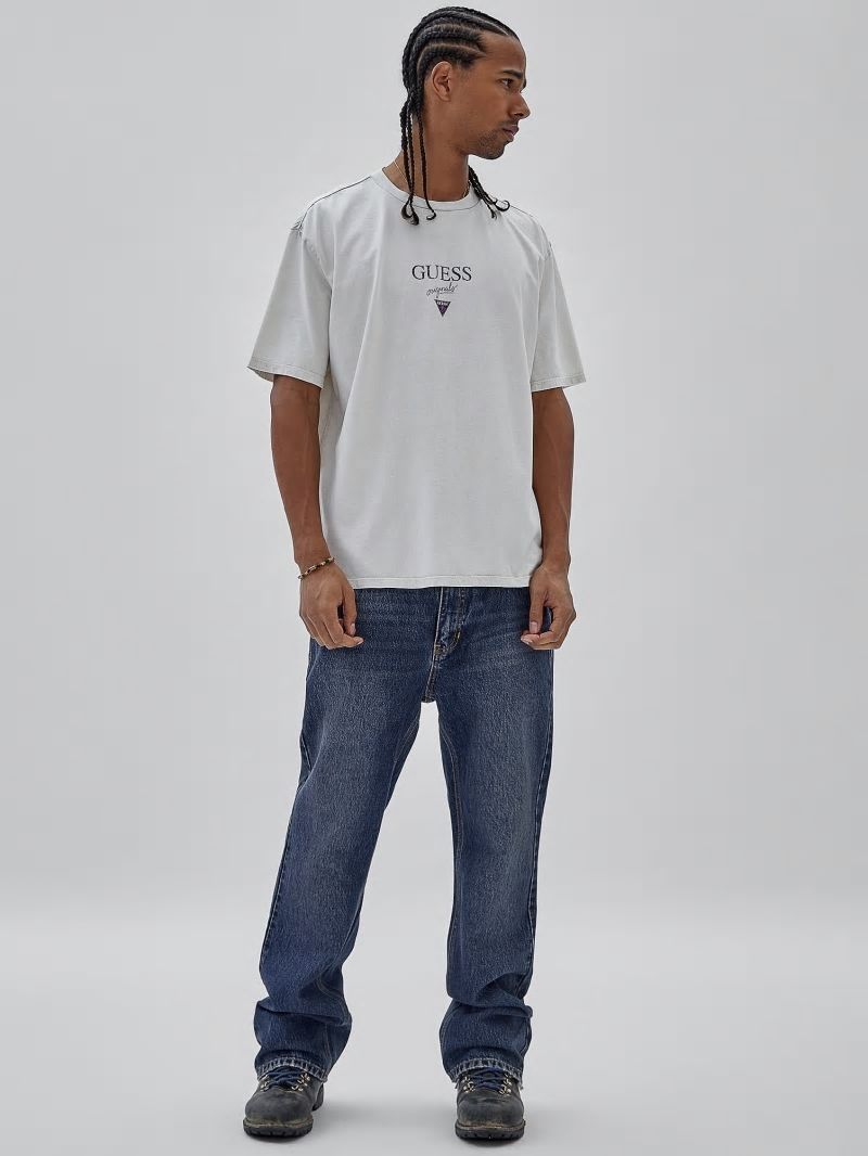 Guess GUESS Originals Kit Bootcut Jeans - Go Used Dark Medium Wash Guess GUESS Originals Kit Bootcut Jeans - Go Used Dark Medium Wash