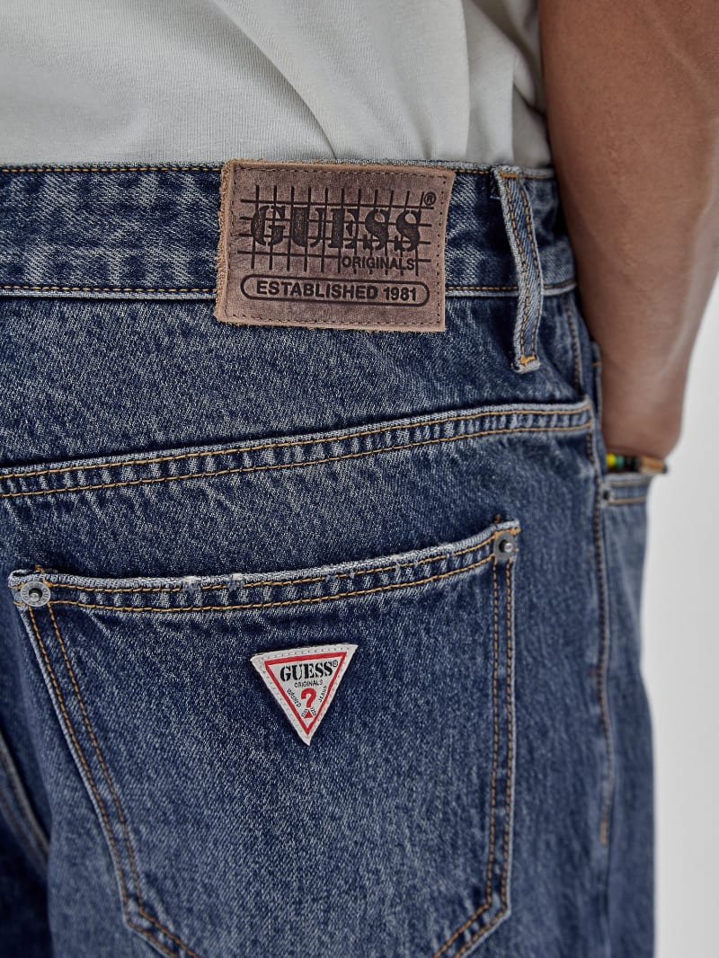 Guess GUESS Originals Kit Bootcut Jeans - Go Used Dark Medium Wash Guess GUESS Originals Kit Bootcut Jeans - Go Used Dark Medium Wash