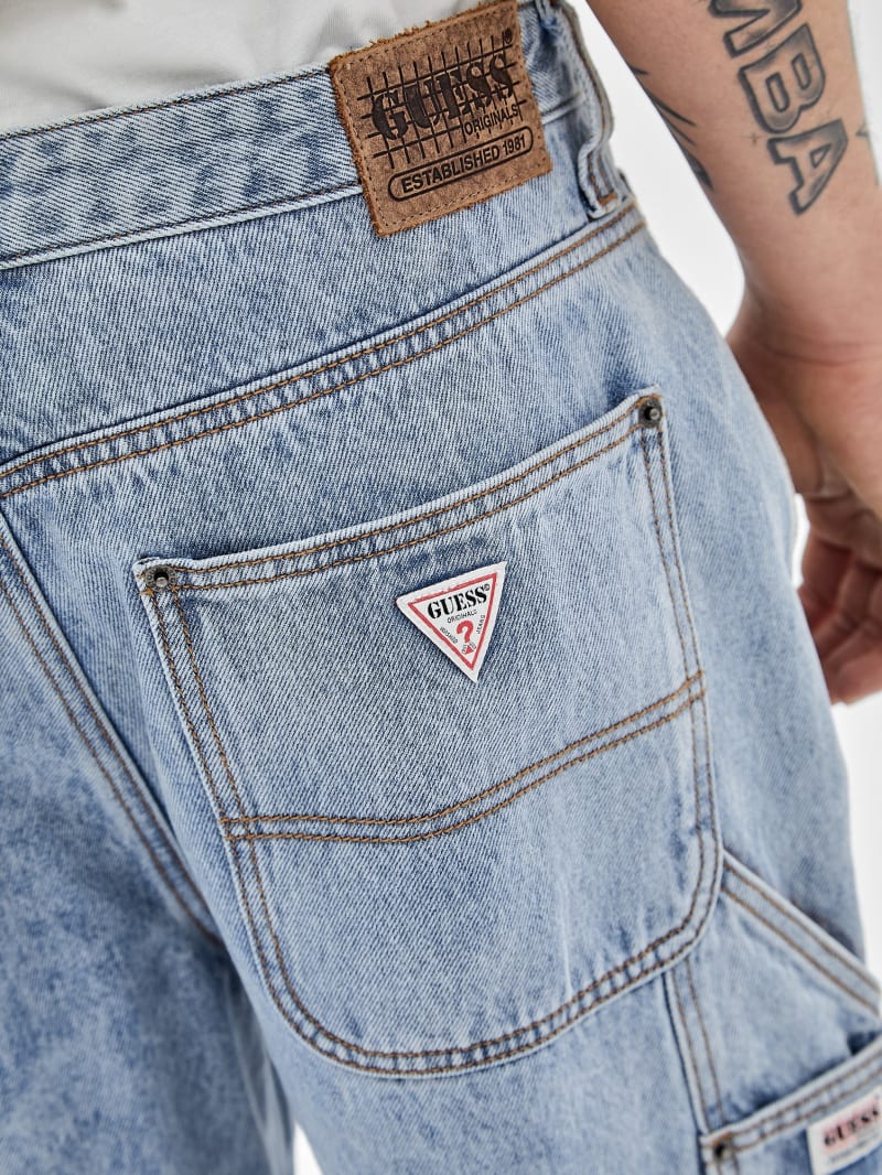 Guess GUESS Originals Denim Kit Carpenter Shorts - Go Michael Lt Wash Guess GUESS Originals Denim Kit Carpenter Shorts - Go Michael Lt Wash