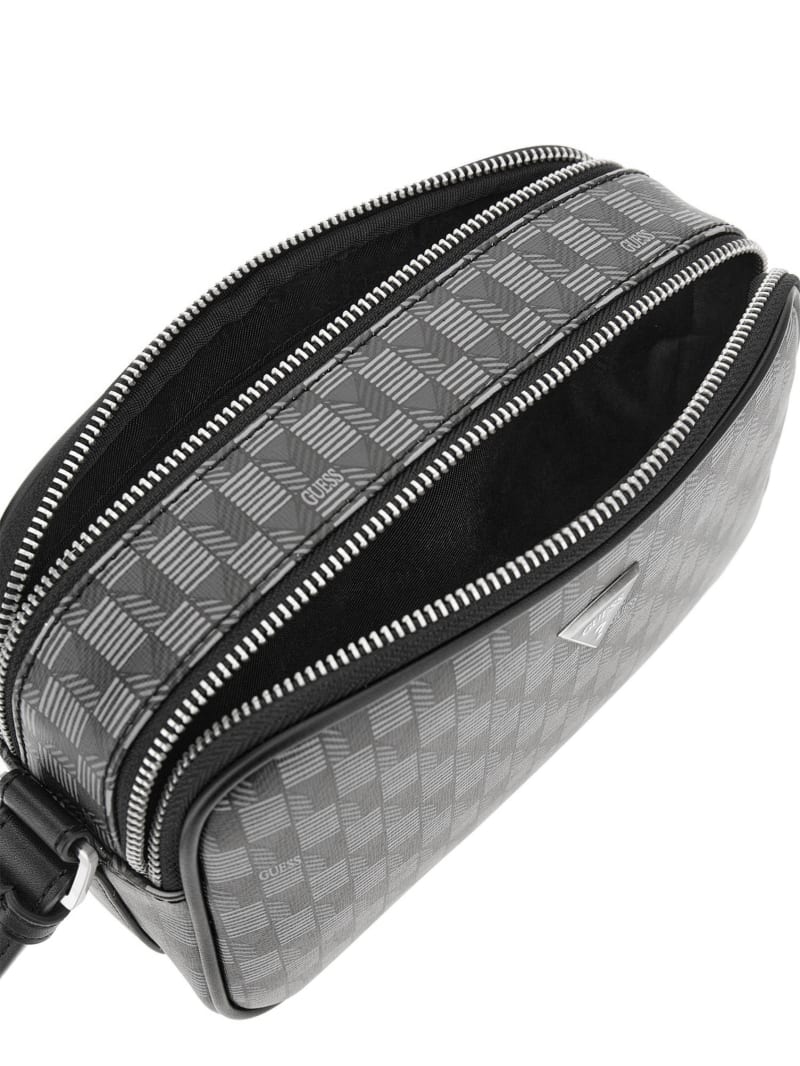 Guess Eco G Wave Camera Bag - Black Floral Print Guess Eco G Wave Camera Bag - Black Floral Print