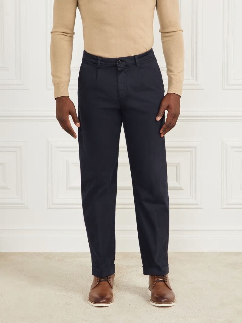 Guess Ethan Twill Roll-Up Chino Pant - Bleu éLéGant Guess Ethan Twill Roll-Up Chino Pant - Bleu éLéGant