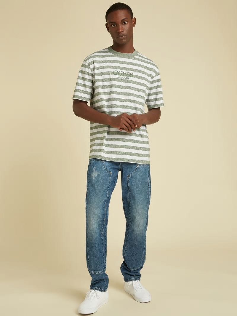 Guess GUESS Originals Tactical Slim Straight Jeans - Go Medium Wash Guess GUESS Originals Tactical Slim Straight Jeans - Go Medium Wash