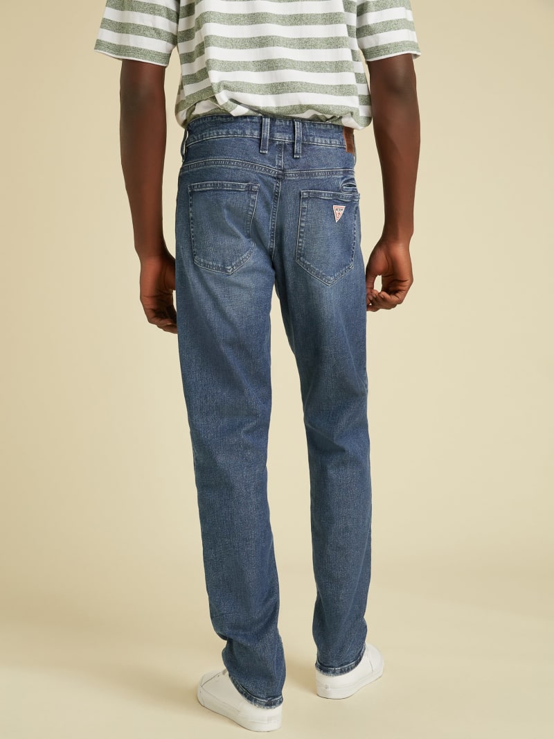 Guess GUESS Originals Tactical Slim Straight Jeans - Go Medium Wash Guess GUESS Originals Tactical Slim Straight Jeans - Go Medium Wash