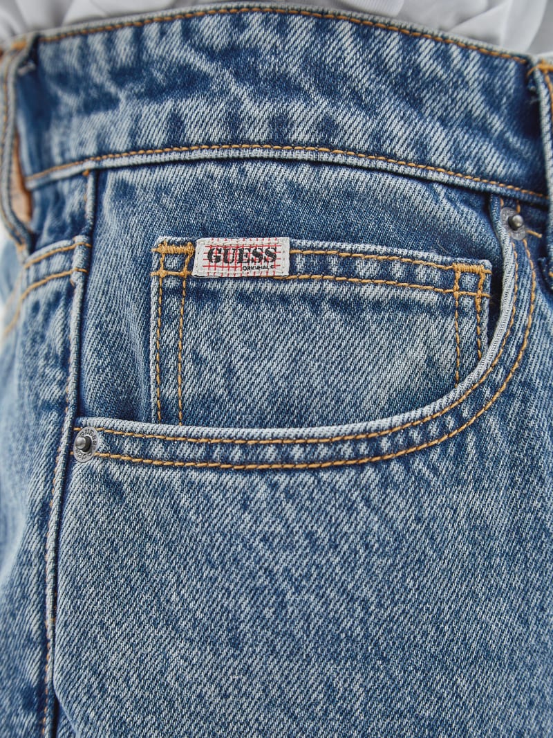 Guess GUESS Originals Denim Kit Straight Jeans - Go James Medium Wash Guess GUESS Originals Denim Kit Straight Jeans - Go James Medium Wash