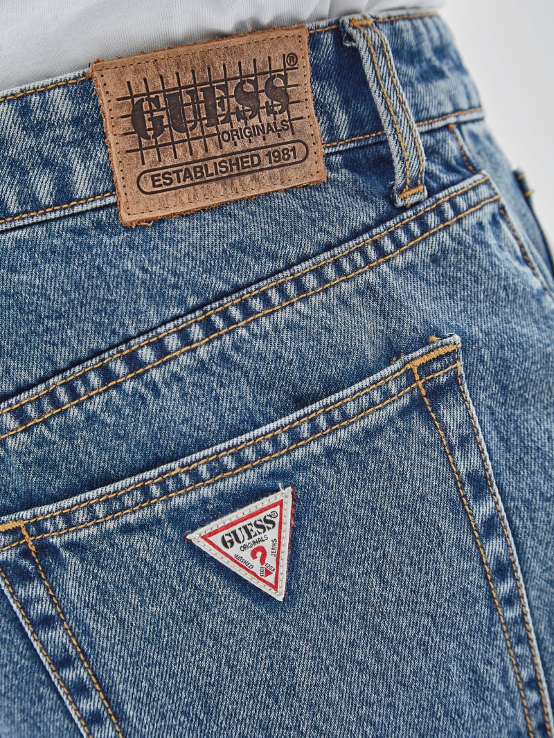 Guess GUESS Originals Denim Kit Straight Jeans - Go James Medium Wash Guess GUESS Originals Denim Kit Straight Jeans - Go James Medium Wash