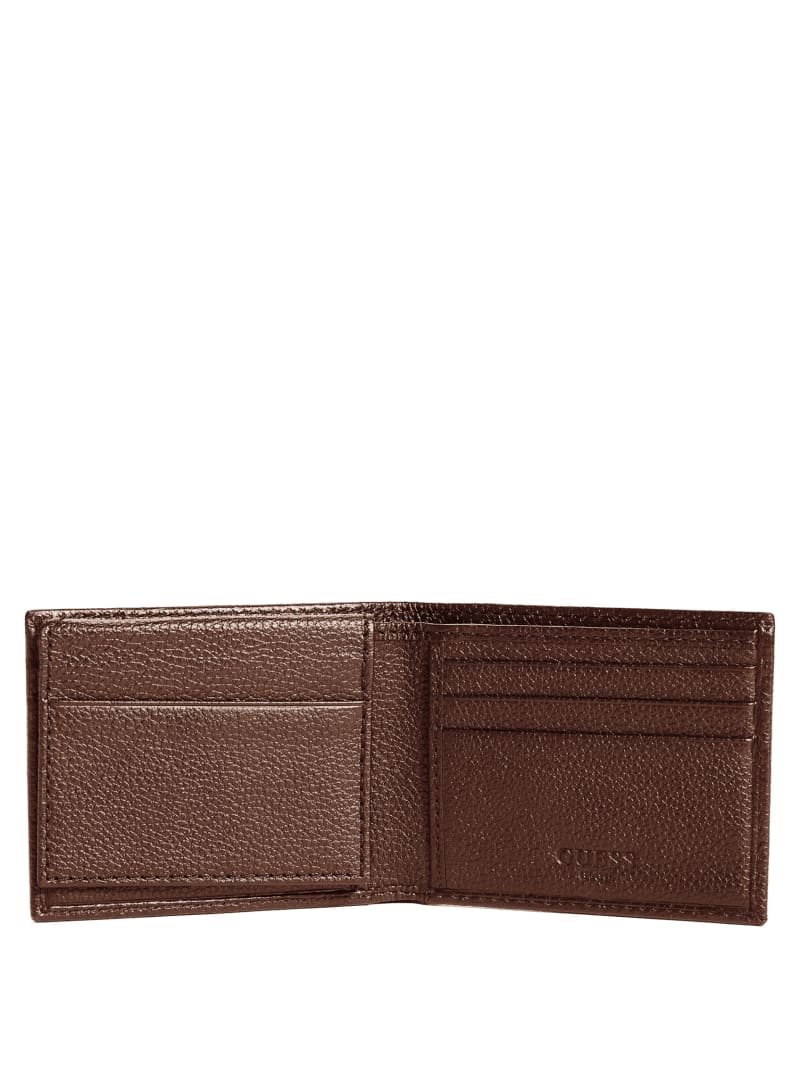 Guess Bishop Bifold Wallet - Brown Guess Bishop Bifold Wallet - Brown