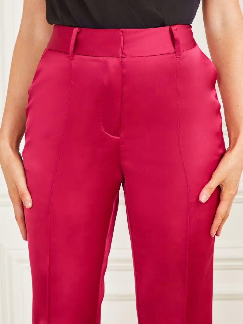Guess Corsage Solid Skinny Pant - Viva Pink Guess Corsage Solid Skinny Pant - Viva Pink