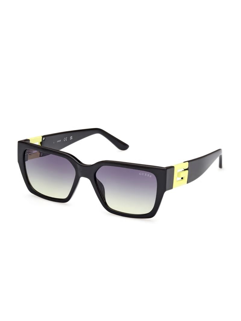 Guess Square Sunglasses and Fabric Chain Set - Black Guess Square Sunglasses and Fabric Chain Set - Black