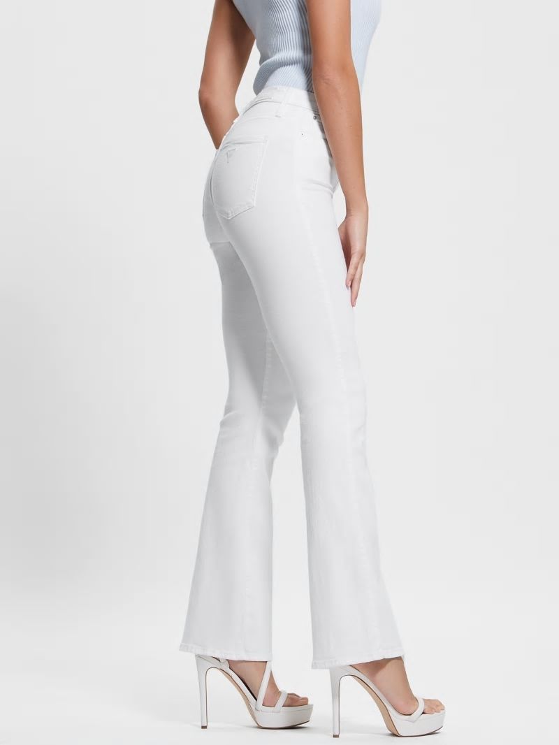 Guess Sexy Flared Jeans - Pure White Guess Sexy Flared Jeans - Pure White