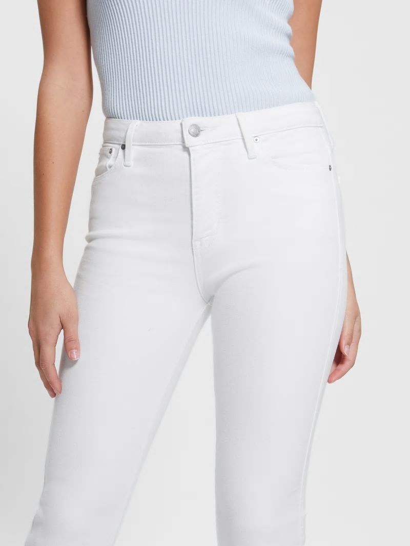 Guess Sexy Flared Jeans - Pure White Guess Sexy Flared Jeans - Pure White