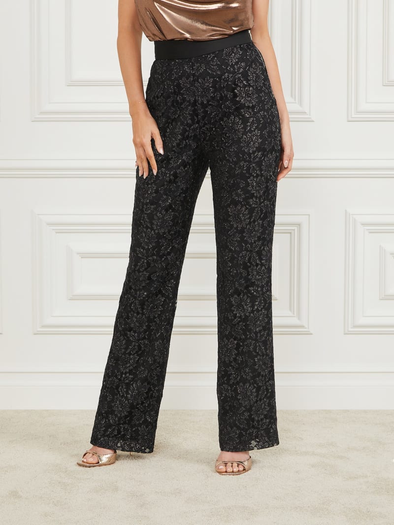 Guess Kate Lace Pant - Black Guess Kate Lace Pant - Black