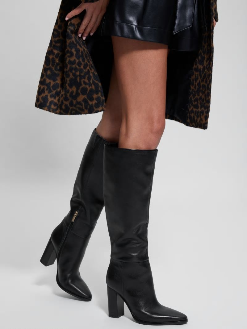 Guess Lannie Knee-High Boots - Black 001 Guess Lannie Knee-High Boots - Black 001