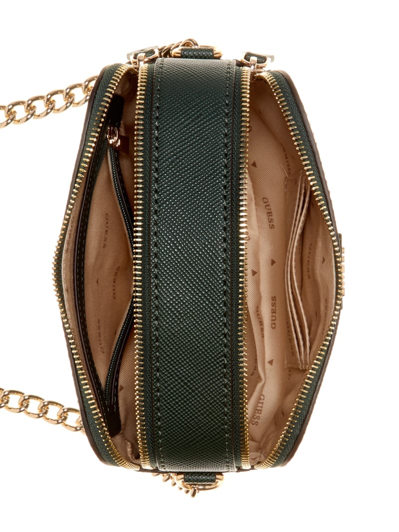 Guess Noelle Camera Crossbody - Forest Green Guess Noelle Camera Crossbody - Forest Green