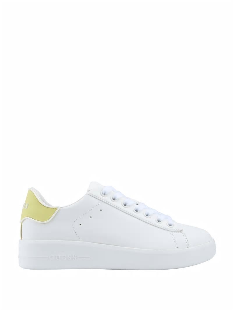 Guess Rockies Pop Heel Sneakers - Ivory Guess Rockies Pop Heel Sneakers - Ivory