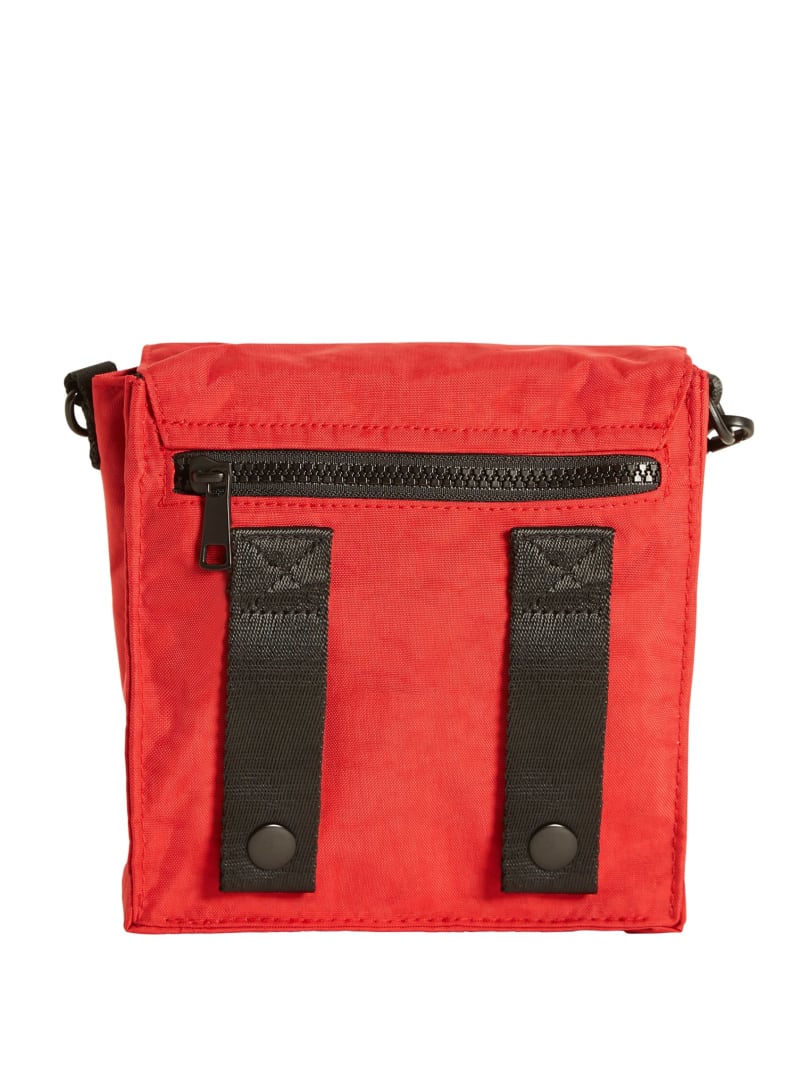 Guess GUESS Originals Nylon Utility Side Bag - Red Corvette Guess GUESS Originals Nylon Utility Side Bag - Red Corvette