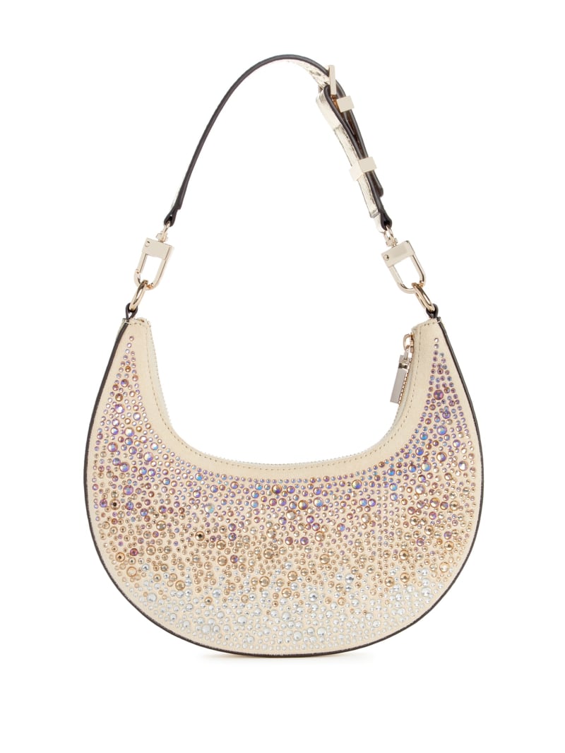 Guess Lua Rhinestone Shoulder Bag - Gold Guess Lua Rhinestone Shoulder Bag - Gold