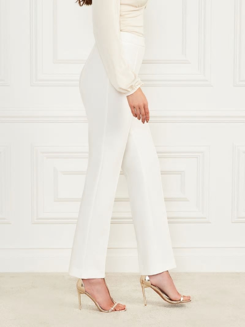 Guess Logan Straight Leg Pant - Pale Pearl Guess Logan Straight Leg Pant - Pale Pearl
