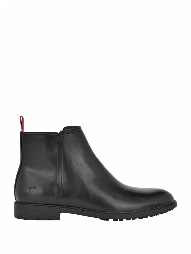 Guess Dawlin Side-Zip Chelsea Boots - Black 001 Guess Dawlin Side-Zip Chelsea Boots - Black 001