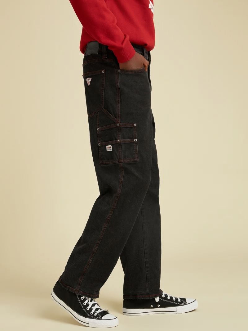 Guess GUESS Originals Carpenter Jeans - Go Vintage Black Wash Guess GUESS Originals Carpenter Jeans - Go Vintage Black Wash
