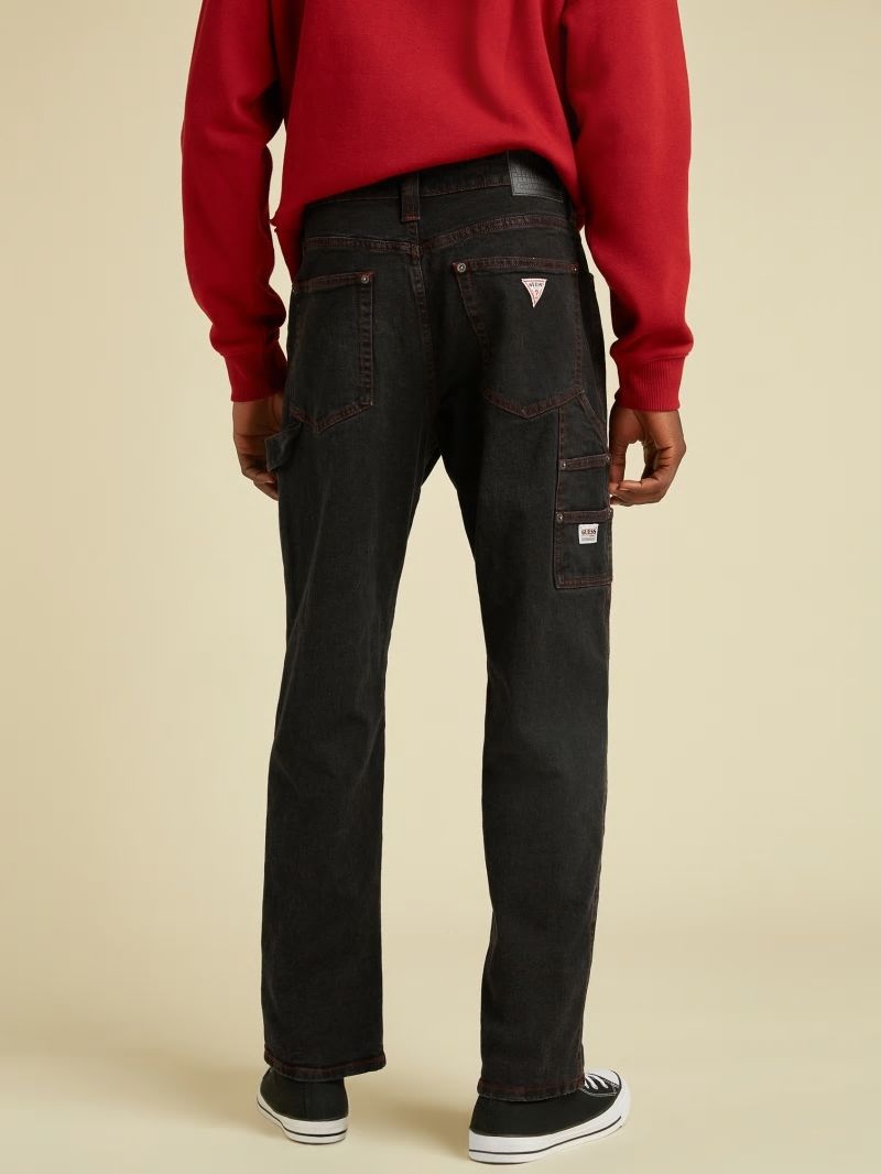 Guess GUESS Originals Carpenter Jeans - Go Vintage Black Wash Guess GUESS Originals Carpenter Jeans - Go Vintage Black Wash