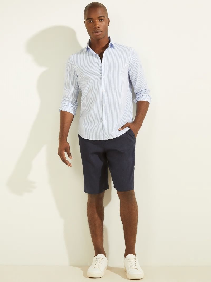 Guess Bermuda Short - Silk Blue Guess Bermuda Short - Silk Blue