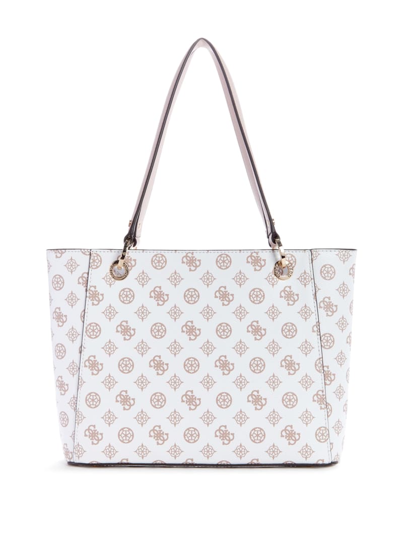 Guess Noelle Peony Logo Small Noel Tote - Willow Guess Noelle Peony Logo Small Noel Tote - Willow