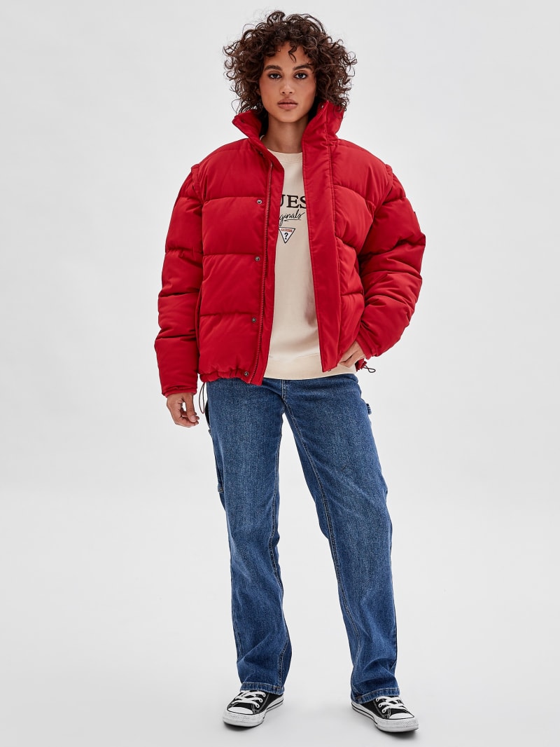 Guess GUESS Originals Puffer Jacket - Chili Red Guess GUESS Originals Puffer Jacket - Chili Red