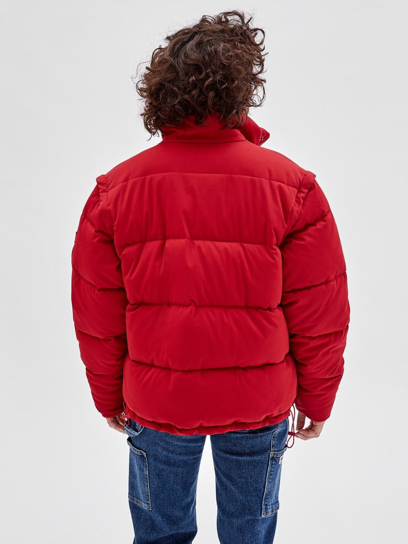 Guess GUESS Originals Puffer Jacket - Chili Red Guess GUESS Originals Puffer Jacket - Chili Red