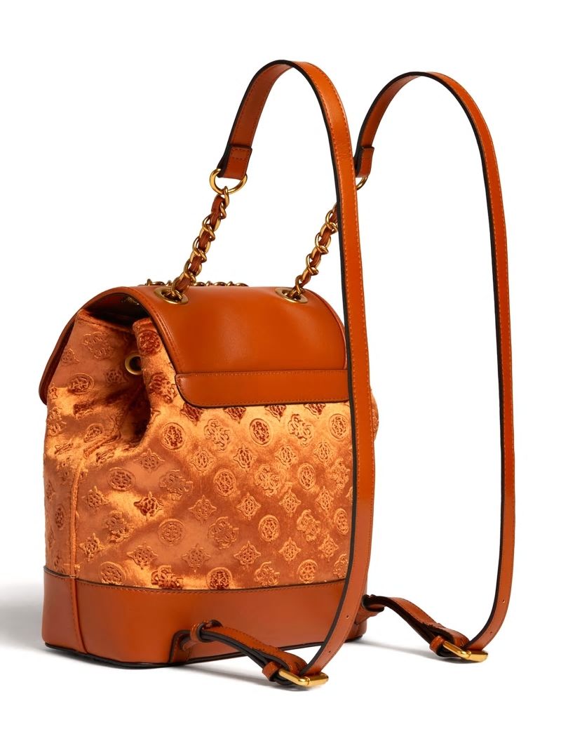 Guess Kimi Velvet Backpack - Rus Guess Kimi Velvet Backpack - Rus