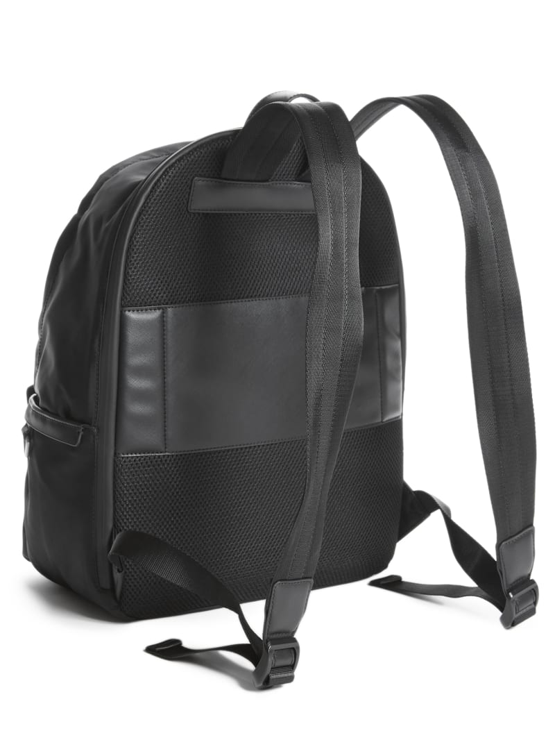 Guess Certosa Compact Backpack - Black Floral Print Guess Certosa Compact Backpack - Black Floral Print