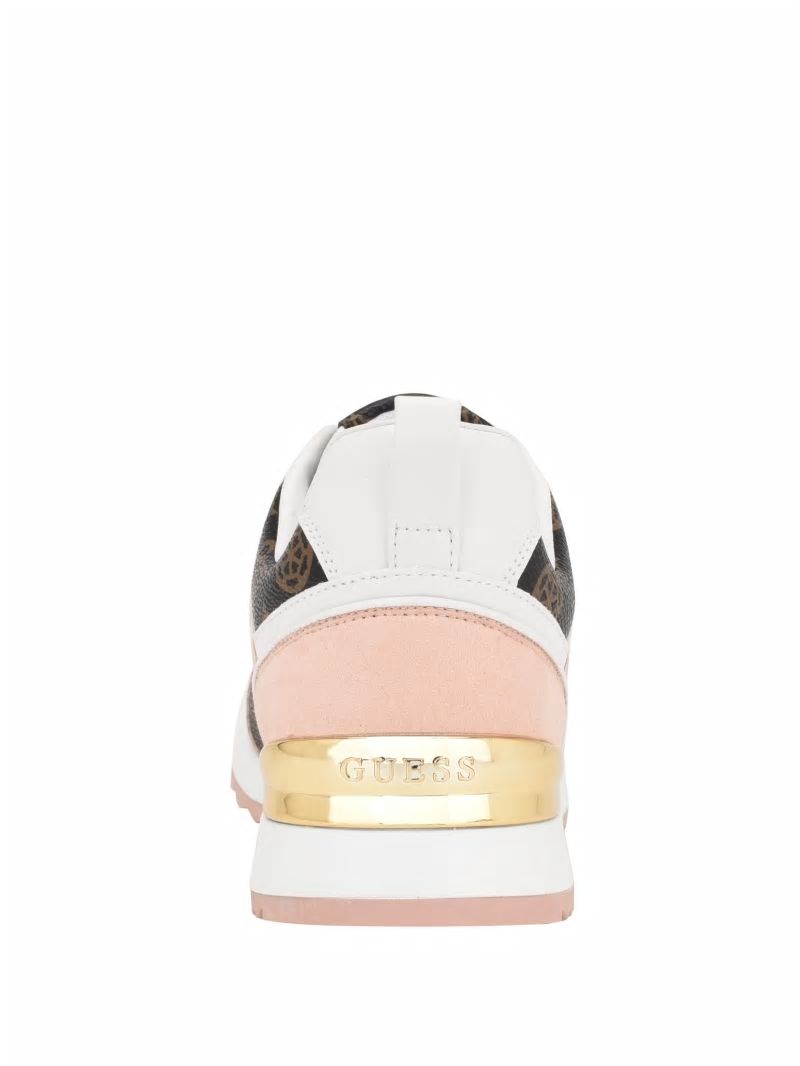 Guess Kadlin Logo Sneakers - Medium Pink Guess Kadlin Logo Sneakers - Medium Pink