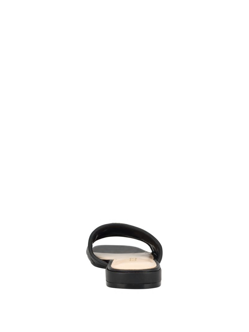 Guess Tameli Icon Slide Sandals - Black 001 Guess Tameli Icon Slide Sandals - Black 001