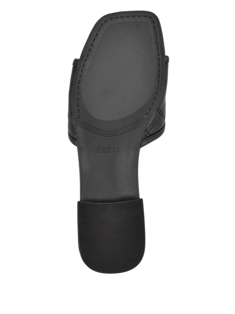 Guess Tameli Icon Slide Sandals - Black 001 Guess Tameli Icon Slide Sandals - Black 001