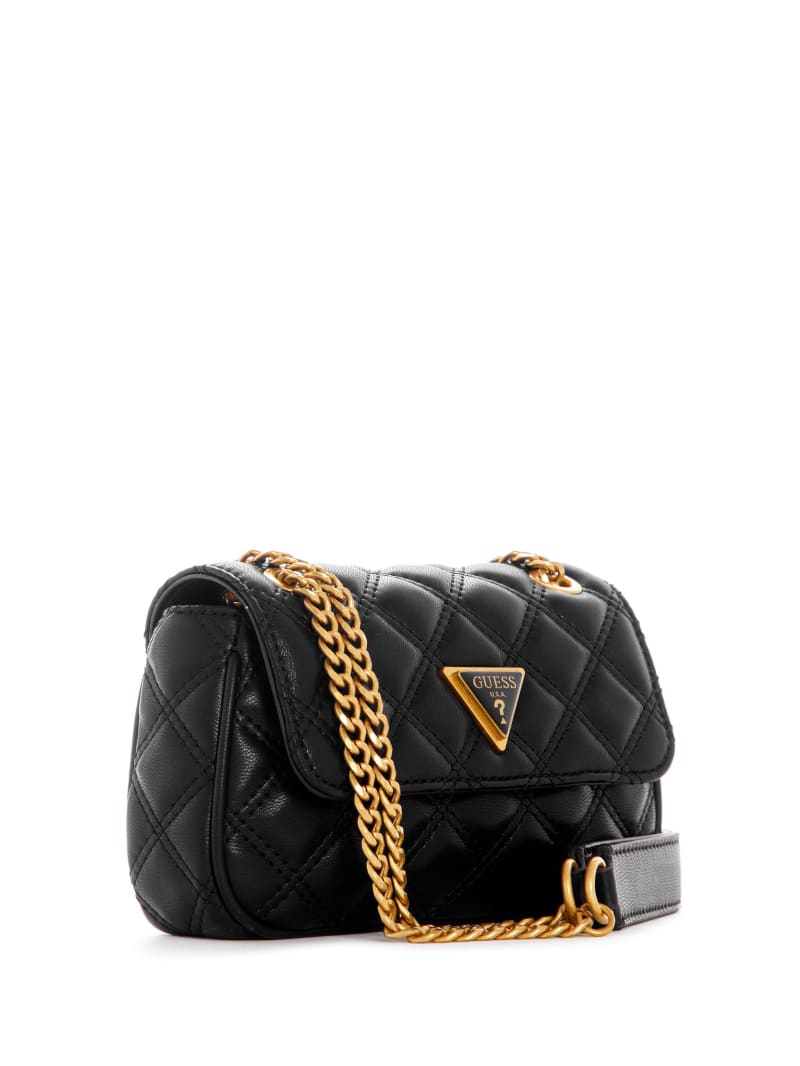 Guess Giully Mini Convertible Crossbody - Black Guess Giully Mini Convertible Crossbody - Black