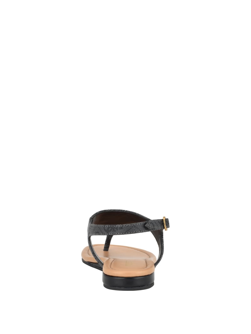 Guess Unali Thong Sandals - Black 001 Guess Unali Thong Sandals - Black 001