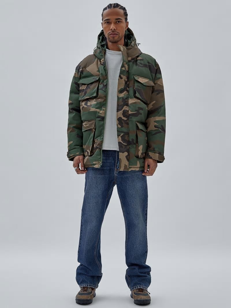 Guess GUESS Originals Parka Jacket - Surplus Camo Guess GUESS Originals Parka Jacket - Surplus Camo