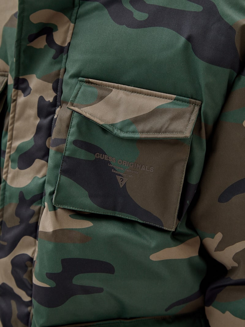 Guess GUESS Originals Parka Jacket - Surplus Camo Guess GUESS Originals Parka Jacket - Surplus Camo