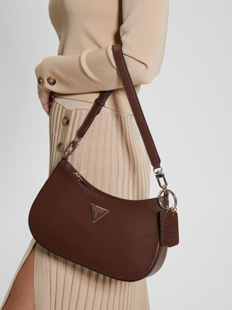 Guess Noelle Shoulder Bag - Brown Guess Noelle Shoulder Bag - Brown