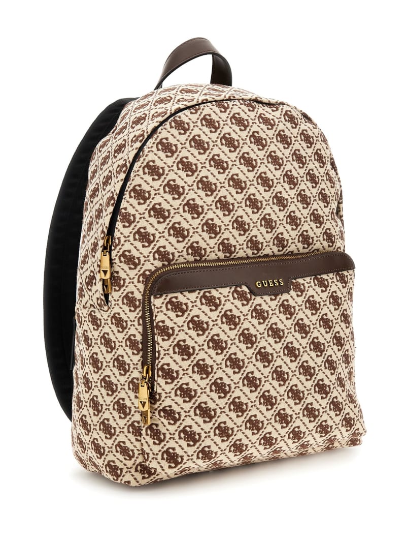 Guess Retro Compact Backpack - Brown Guess Retro Compact Backpack - Brown