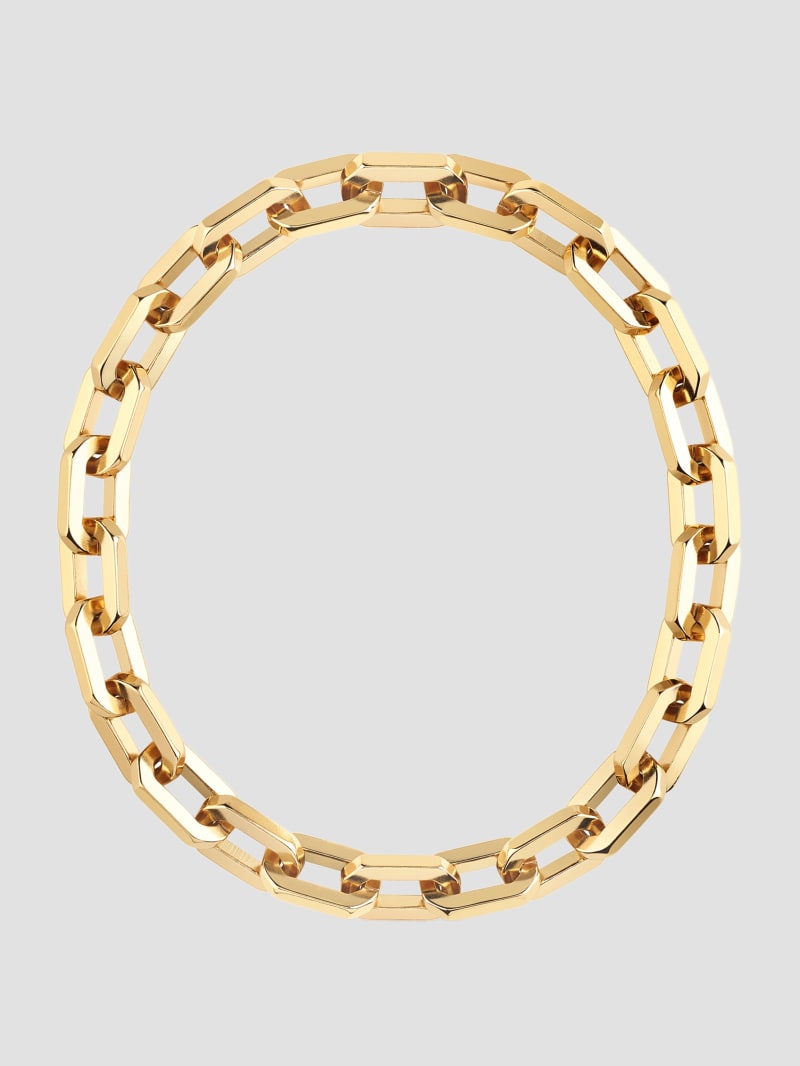Guess Gold-Tone Octagonal Necklace - Yellow Gold Guess Gold-Tone Octagonal Necklace - Yellow Gold