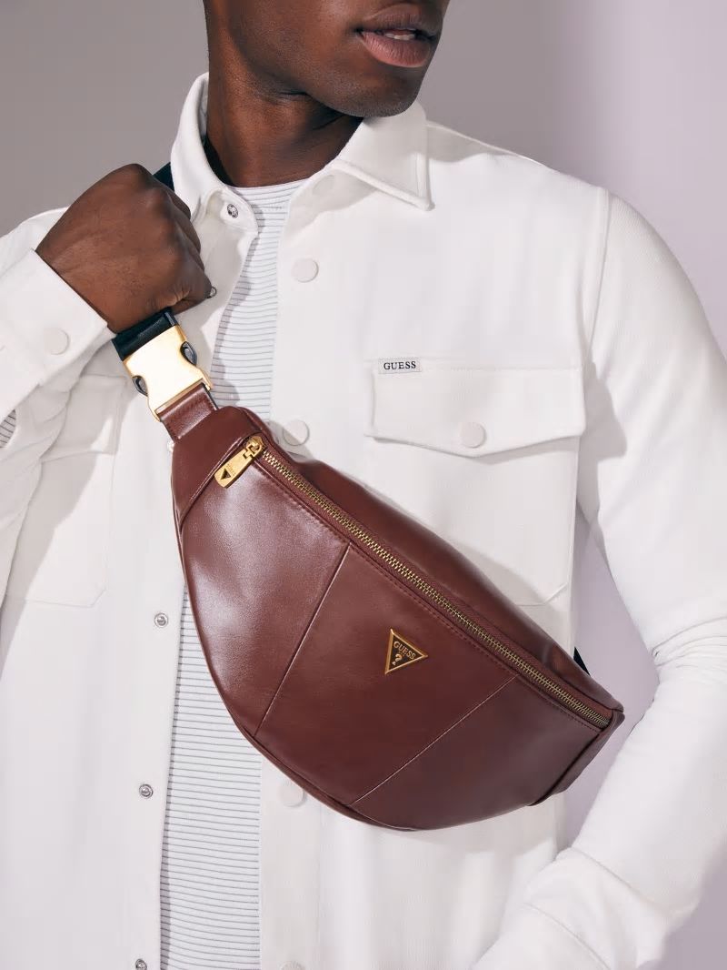 Guess Eco Bellagio Bum Bag - Cognac Guess Eco Bellagio Bum Bag - Cognac
