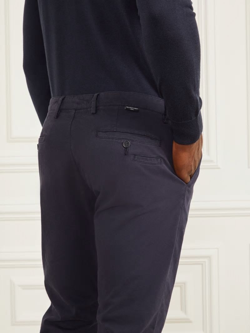 Guess Eco Hugh Easy Chino Pant - Bleu &eacute;L&eacute;Gant