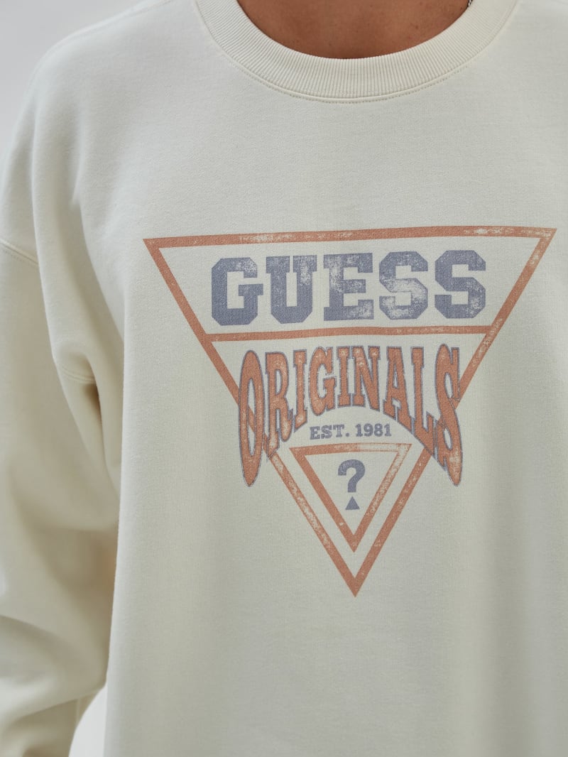 Guess GUESS Originals Vintage Dev Sweatshirt - Sandy Shore Guess GUESS Originals Vintage Dev Sweatshirt - Sandy Shore
