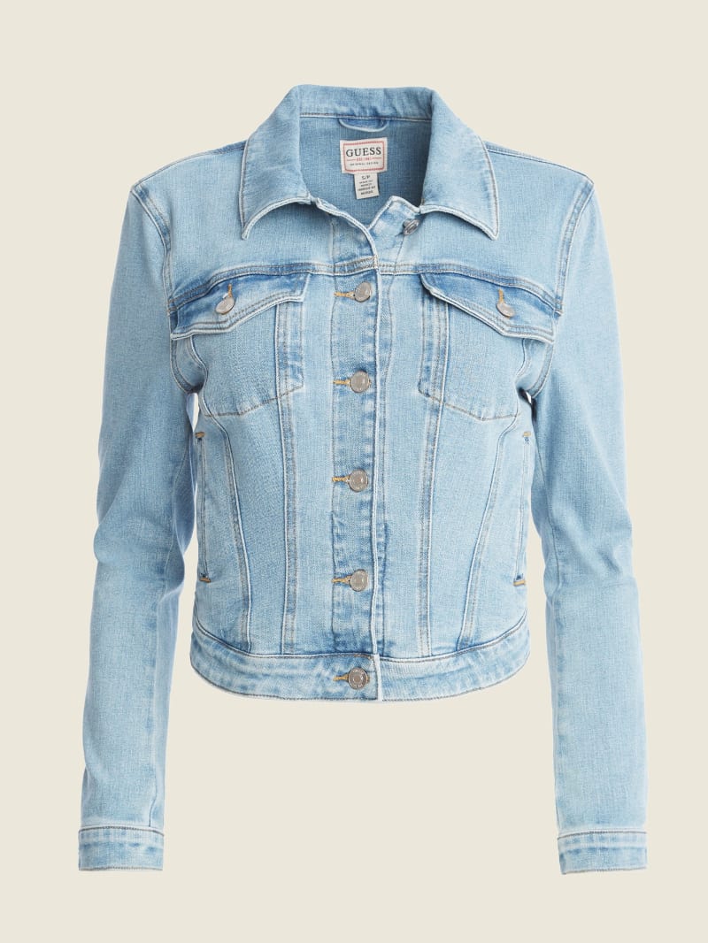 Guess Eco Sexy Trucker Jacket - Aria Wash Guess Eco Sexy Trucker Jacket - Aria Wash