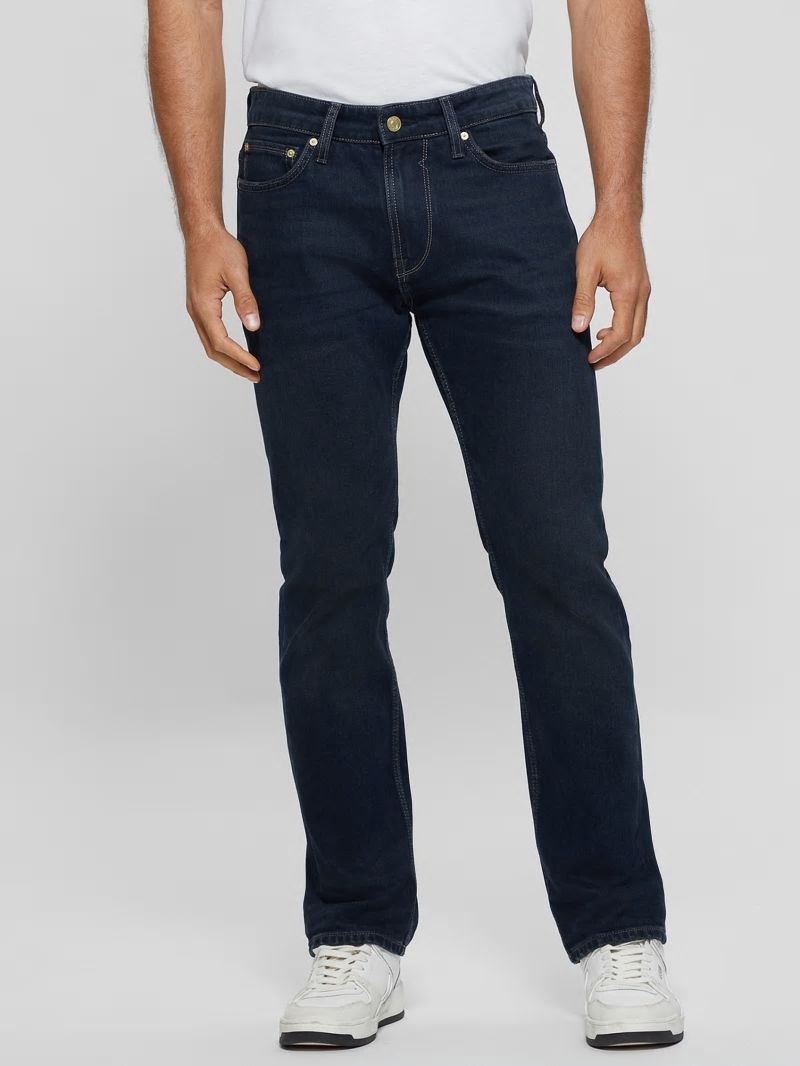 Guess Straight Denim Jeans - Indigo Brush Guess Straight Denim Jeans - Indigo Brush